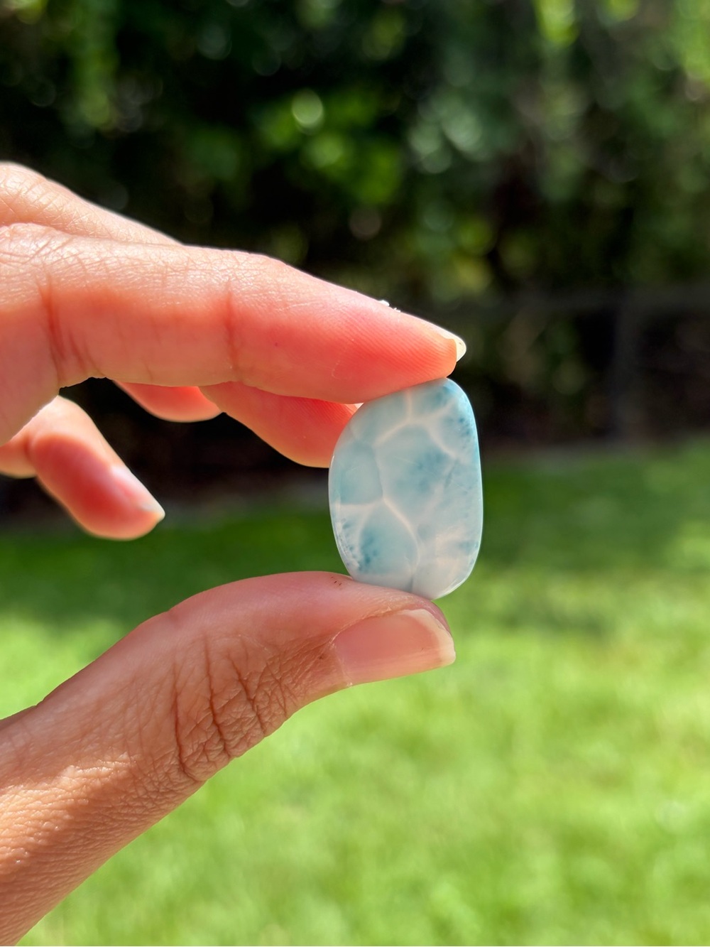 Shallow Water Larimar Cabochon 20.5 Carats